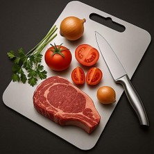 Health Serisi 404 Çelik Alışımlı 27 x 21 cm Kesme Tahtası