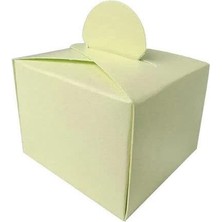 Marifetlerim - Vanilya Makaron Karton Kutu Lokumluk 25 Adet