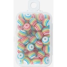 Marifetlerim -Gökkuşağı Delikli Boncuk 7 mm