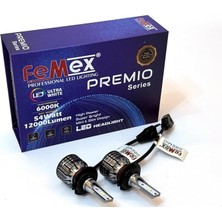 Premio H7 Şimşek Etkili LED Xenon 54W 12.000 Lumen