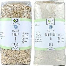 Organik Yulaf Ezmesi ve Organik Yulaf Unu Seti +6 Ay