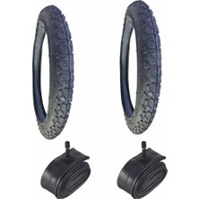 Jant Bisiklet Ön - Arka Iç ve Dış Lastik Seti (20 x 2.125) Ekonomik Seri Lastik