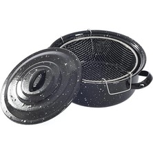 Yanmaz ve Yapışmaz Fritöz Kızartma Tenceresi