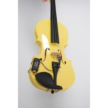 Clasis Model Keman Manyetik Pickup – Piezo Temaslı Mikrofon, Akustik Keman Için Pasif Manyetik, 6.35MM Jaklı, Kolay KURULUM,%100 Doğal ve Güçlü Ses