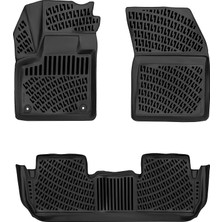 Peugeot 3008 Gt Line 2016 Sonrası Uyumlu 3D Havuzlu Paspas