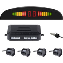 Ekranlı Araç Park Sensörü Ses Ikazlı 22 mm Siyah Göz