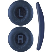 Jbl ile Uyumlu Kulaklık Pedi Süngeri Tune T500BT 510BT 520BT T560BT 570BT T600 T450 460 JR300 310 Lacivert