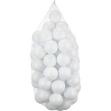 Bubble Pops 50' Li Top Havuzu Topları - Beyaz