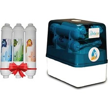 Water Treatment Systems Deluxe 7 Aşamalı Alkali + Mineral Filtreli Su Arıtma Cihazı