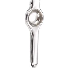 Sıkacağı Paslanmaz Çelik Narenciye/çelik Krom Kaplama Döküm Limon Sıkacak Metalik (Gümüş)