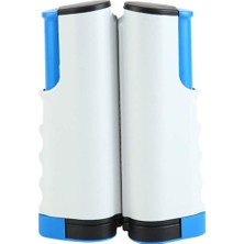 Masa Tenisi Ağı Uzatılabilir Masa Tenisi Ağı Ağ Pingpong Mobil Ağ Masa Tenisi Ağı Yay Klipsli Her Masa Için - Gri