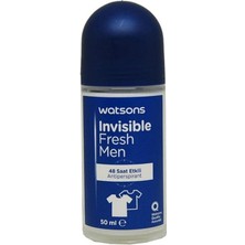 Invisible Fresh Men 48 Saat Etkili Roll On 50 ml