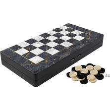 Gri Mermer Desenli Tavla