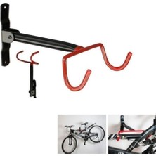 Yatay Duvar Askısı Bisiklet Duvar Askı Aparatı 25 kg Taşıma Kapasiteli