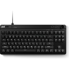 Xboard Ms Mekanik Oyun Klavyesi, 35 K Tarama Oranı ve 8k Sondaj Hızı, Sıcak Değiştirilebilir Ultra Düşük Gecikme Süresi Için Tkl Eklemli Montaj, Alüminyum Plaka, Pbt Tuşları