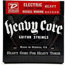 Dunlop Dunlop DHCN1060 Heavy 6 Elektro Gitar Teli (10-60)