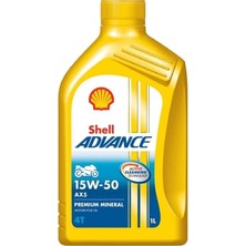Yağ 15/50 Advance 4t Ax5 1 Lt Motosiklet Yağı