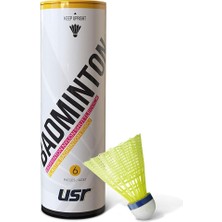 Flow 200 Plastik Badminton Topu Sarı