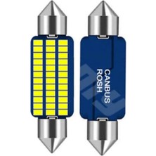 2 Adet 41MM Sofit LED Ampul 36 Ledli Plaka,iç Aydınlatma