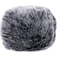 Fırtına Geçirmez Mikrofon Kılıfı Yumuşak Kürklü Mikrofon Kapatıcı Ktv Konferans ve Sahne Performansı Için Uygun