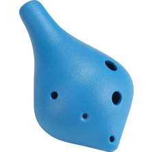 6 Delikli Reçine Ocarina Alto C Müzik Aşığı ve Yeni Başlayanlar Için Basit Stil Müzik Aleti