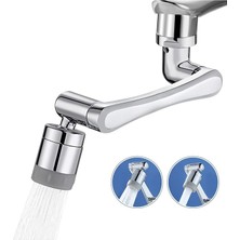 1080 Derece Dönebilen Robotik Kol Musluk Başlığı - Musluk Uzatma Aparatı Ucu