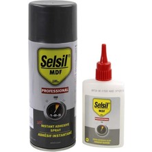 Mdf Aktivatörlü Hızlı Yapıştırıcı, 400 ml