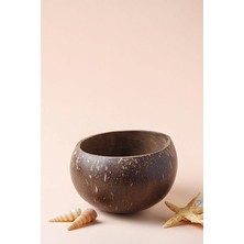 Yeşil Jumbo Hindistan Cevizi Kasesi - El Yapımı Coconut Bowl - Atıştırmalık, Sos ve Çerez Kasesi