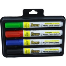 Doldurulabilir Beyaz Tahta Kalemi 4 Renk