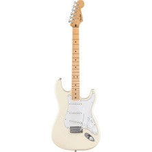 Standard Stratocaster Olympic White - Maple Elektro Gitar