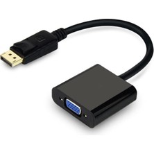 Displayport To VGA Çevirici Dönüştürücü Kablo Adaptörü