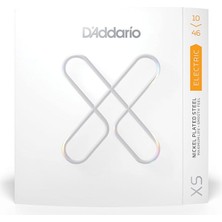 Gitar Telleri, Xs Nikel Kaplı Elektro Gitar Telleri, XSE1046, Pürüzsüz His ve Olağanüstü Tonlu Maksimum Ömür, 6 Telli Gitarlar Için, 10-46 Normal Hafif