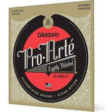 EJ45LP Klasik Gitar Tel Seti, Pro-Arte, Lightly Polished