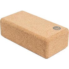 Yoga Cork Block - Yoga Prop And Accessory, Good For Travel, Comfortable Edges, Lightweight, Extra Firm Cork