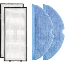 Roborock S8/s8+ ve S7 Serisi Robot Süpürge Modelleri ile Uyumlu Filtre-Paspas Seti