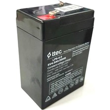 6V 4AH Bakımsız Kuru Akü