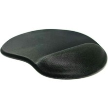 300521 Bileklik Destekli Siyah Mouse Pad