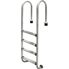 Pool Havuz Merdiveni Muro Seri AISI304 Paslanmaz Çelik 4 Basamaklı (Pool Ladder)