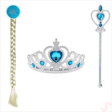 Bebek ve Parti Frozen Asa, Taç Saç Seti