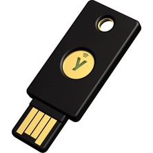 - Yubikey 5 Nfc - Iki Faktörlü Kimlik Doğrulama Için Güvenlik Anahtarı (2fa), Usb-A ve Nfc ile Bağlantı - Fıdo Sertifikalı
