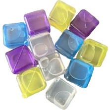 Vios Store 12’li Seti –yeniden Kullanılabilir Hazır Buz, Kare Şekilli, Soğuk Içecek ve Kokteyller Iç