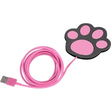 Busstier Pati Şeklinde USB Bardak Isıtıcı, Bardak Altı Isıtıcı, Şirin ve Pratik Tasarım, Su Geçirmez