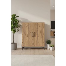 Silva Şifonyer 2 Raflı 2 Kapaklı Çam - 88X30X106 cm