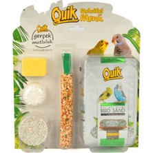 Vento Store Quik Muhabbet Kuşu Menüsü ( Kum, Mineral Blok, Kraker...)