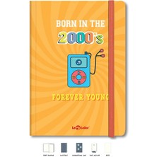 Mottolu Defter Düz 17X24 cm Forever 2000'S