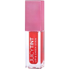 Golden Rose Juicy Tint Lip & Cheek Stain - 02 Pink Crush - Likit Ruj & Allık