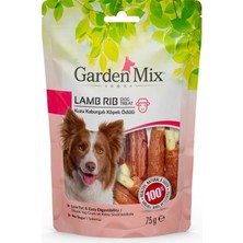 Garden Mix Kuzu Kaburgali Köpek Ödülü 75 gr