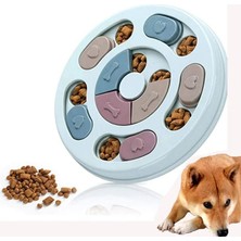 Vento Store Köpek Oyuncağı Mama Bulmaca Yavaş Besleyici Köpek Gıda Dağıtıcı Yavaş Yeme Mavi