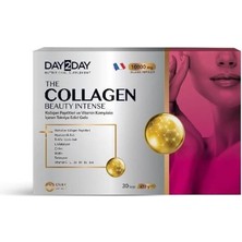 Collagen Beauty Intense Çilek 30 Şase + Colagen Beauty Mango Likit Tüp 14'lü Hediye