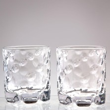 Vento Store Glory 2'li Dalgalı Viski Bardağı 250 ml